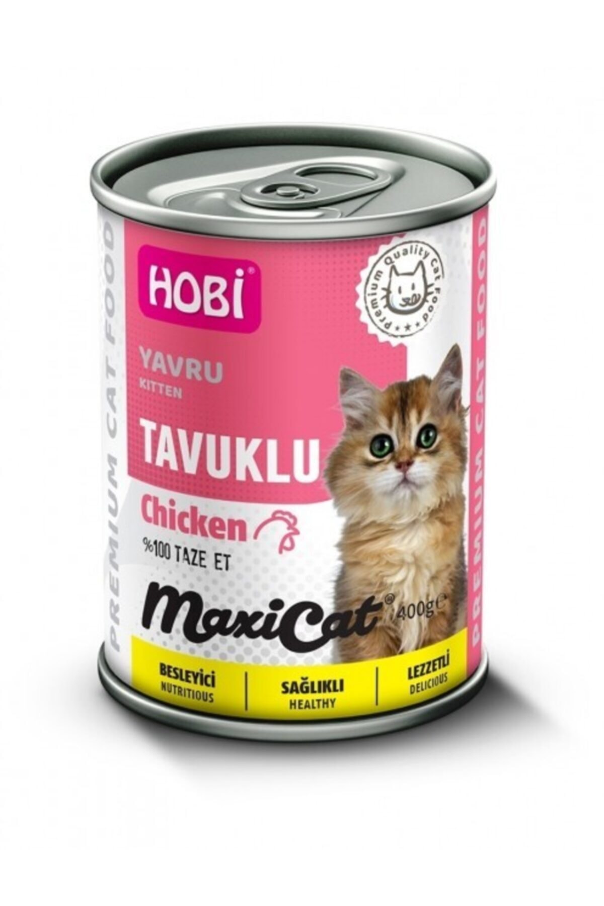 Hobby Hobi Maxicat Tavuklu Yavru Kedi Konservesi 400gr