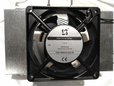 Galvaniz Kasalı 300w Rezistans + Kare Fan + Fan ızgarası 