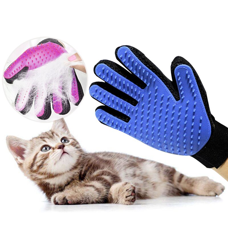 Ecoform Kedi Köpek Tüy Toplama Masaj Kaşıma Eldiveni Tarak
