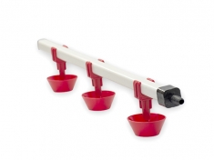 Nipel Suluk Sistemi 60 Cm 3 Lü Yaylı çanak