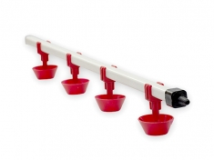 Nipel Suluk Sistemi 80 Cm 4' Lü Yaylı çanak